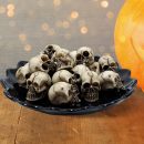 20-Pack Mini Skull Decorations for Halloween