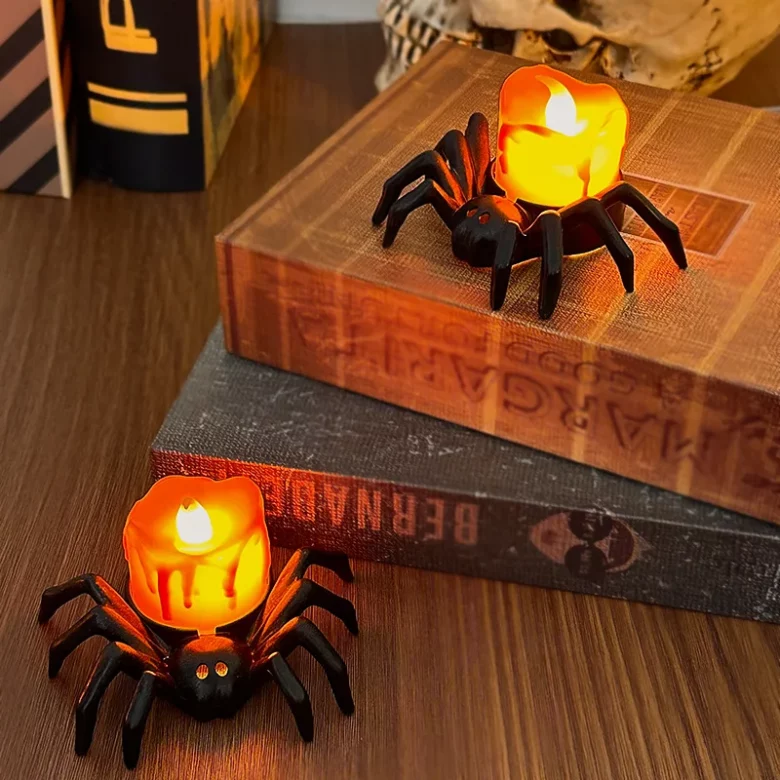 Halloween Flameless Candles Battery Operated LED Flickering Halloween Flameless Candles Ghost Shape Led Lights Candles For Halloween Flameless Candles Battery Operated LED Flickering Halloween Flameless Candles Ghost Shape Led Lights Candles For
