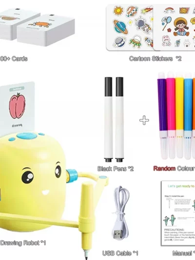 Smart Drawing Robot Intelligent Painting Robot Kids Drawing Toys For Children Birthday Gifts For Girls Early Educational Toys